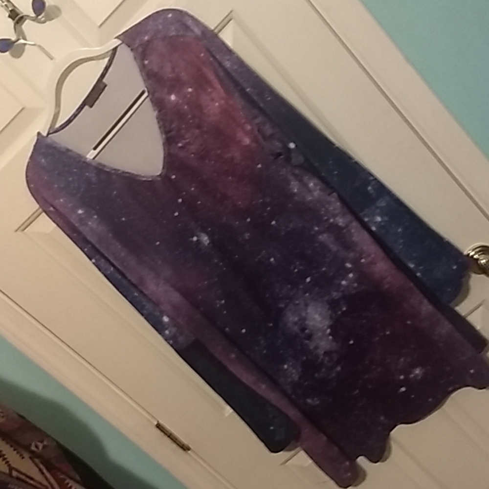 Purple Galaxy Dress